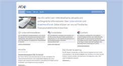 Desktop Screenshot of afu.de